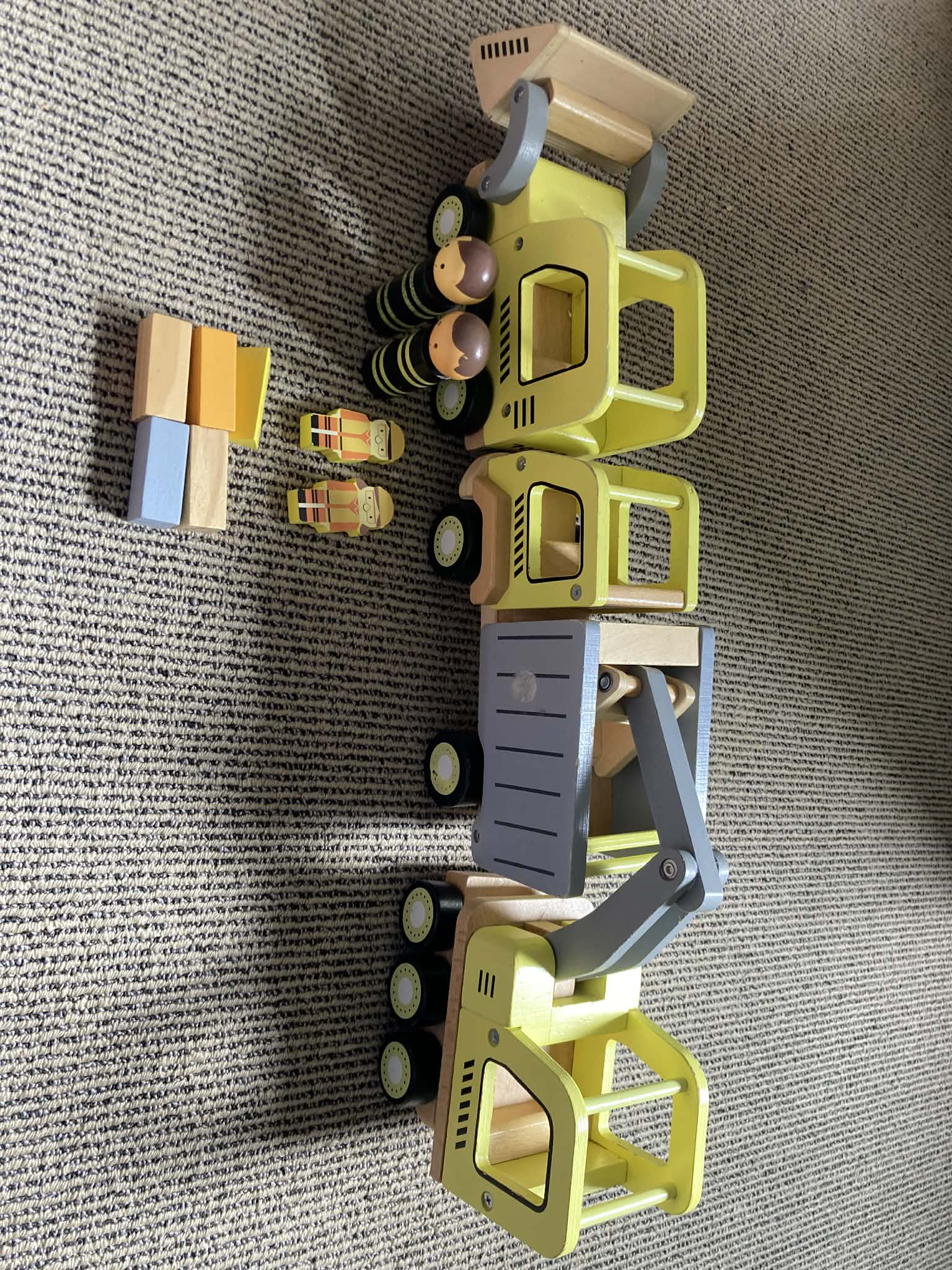 Wooden Construction Vehicles