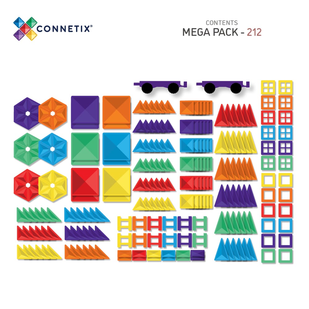 Connetix Rainbow Mega Pack