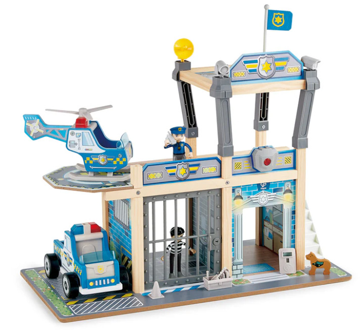 Hape Metro Police Department Playset