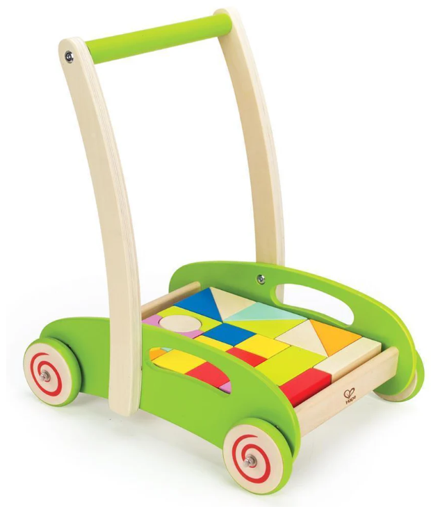 Hape Block and Roll Trolley